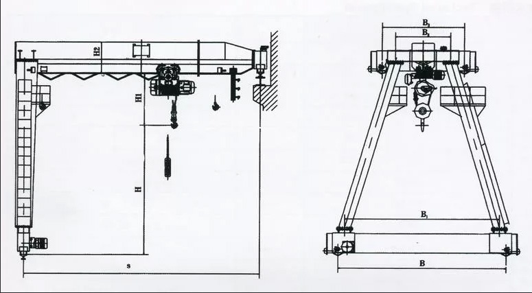 Semi Gantry Crane