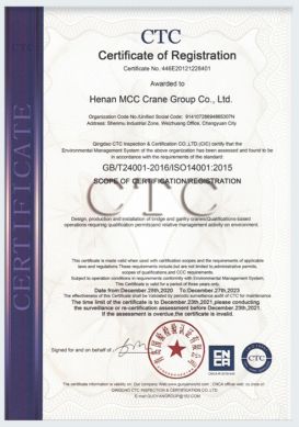 CTC Certificate