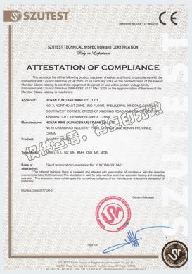 EU Certification