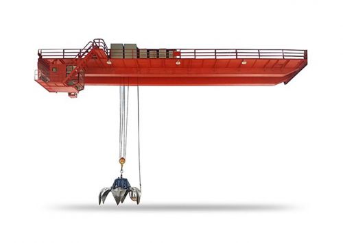 Double-Beam Grab Bucket Crane