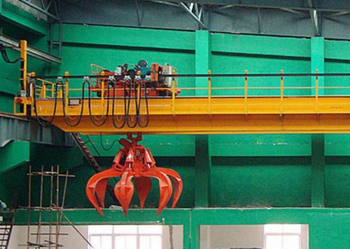 Double-Beam Grab Bucket Crane