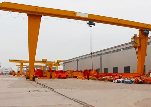 L-Shaped Single Girder Gantry Crane