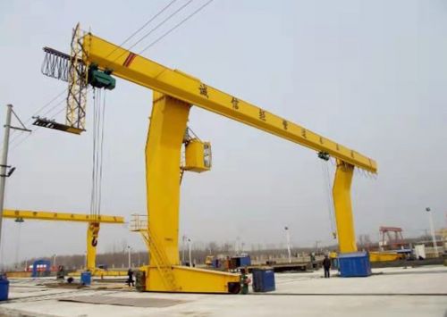 L-Shaped Single Girder Gantry Crane