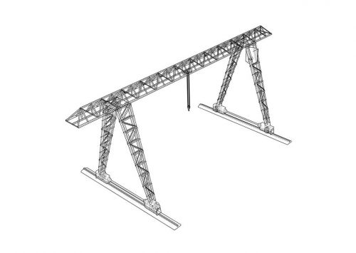 MH Model Single Girder Gantry Crane